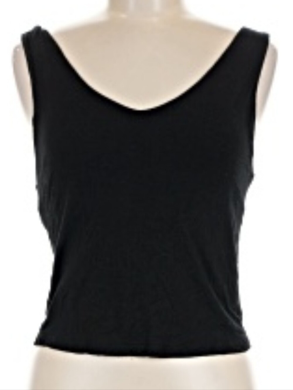 Lilly Pulitzer Black Scoop Neck Tank Top